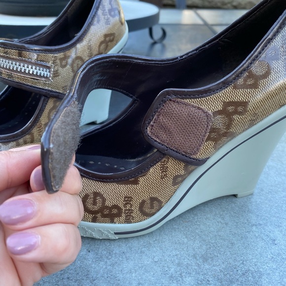 BCBGirl Enrica Wedge Heels Size 5.5 - Picture 5 of 6
